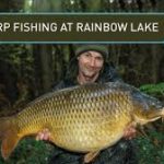 Carp fishing at Rainbow lake